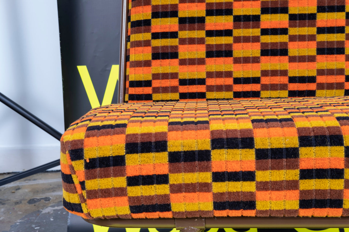 Take Your Favourite Seat Home – Restored 1980s London Bus Seat – Misha Black
