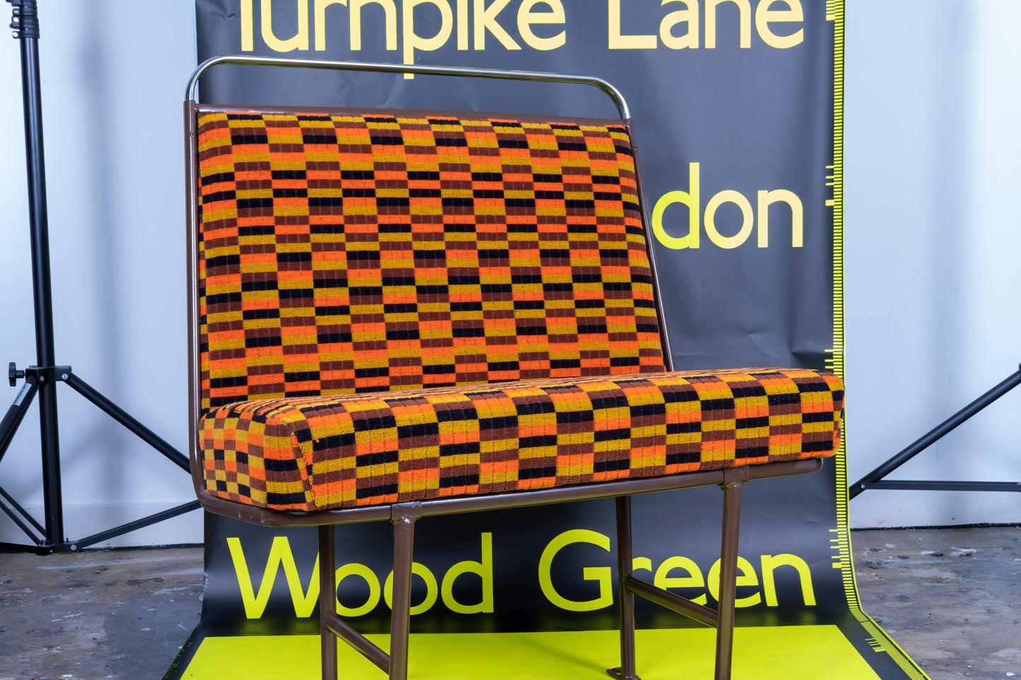 Take Your Favourite Seat Home – Restored 1980s London Bus Seat – Misha Black
