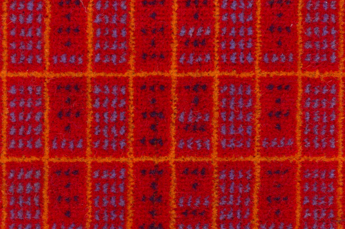 South West Trains 'Timetable' Moquette Fabric Sold by the Metre