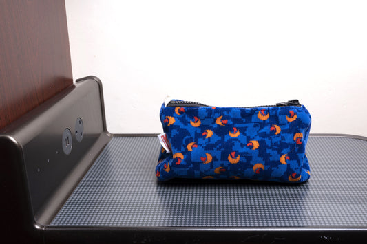 Stagecoach Bus Blue Beachball Moquette Washbag