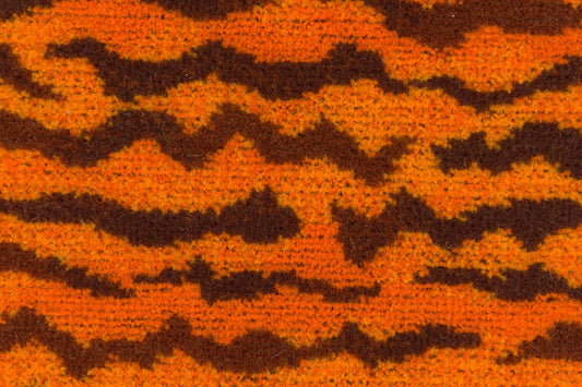 Yorkshire Tiger Bus Moquette Fabric Sold by the Metre