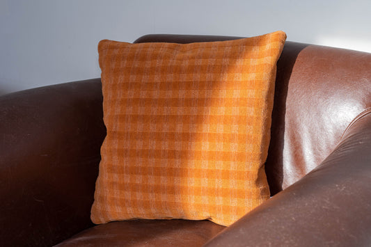 British Rail Intercity 1st Class Fawn Moquette Cushion