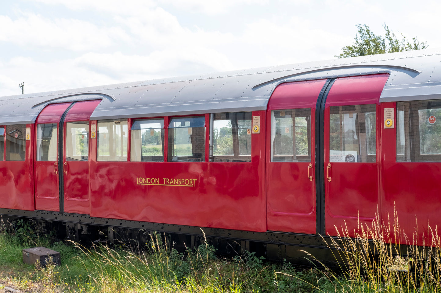 Refurbished London Underground 1938 stock (ex Isle of Wight) Carriage