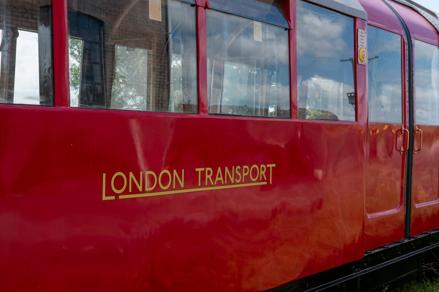 Refurbished London Underground 1938 stock (ex Isle of Wight) Carriage