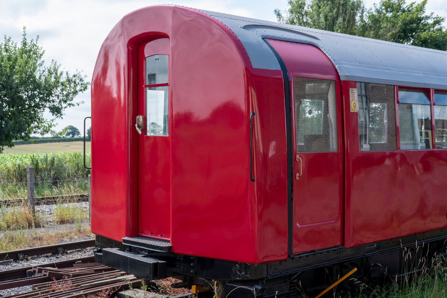 Refurbished London Underground 1938 stock (ex Isle of Wight) Carriage