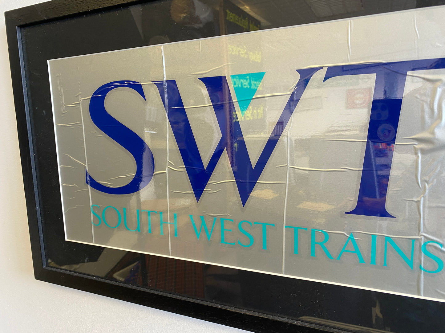 South West Trains Decal Logo (Framed)