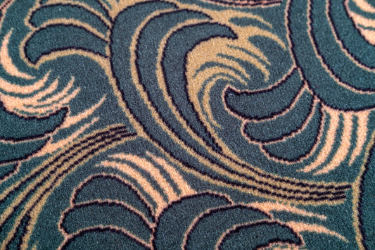 Vintage Blackpool Tram Moquette Fabric Sold by the Metre