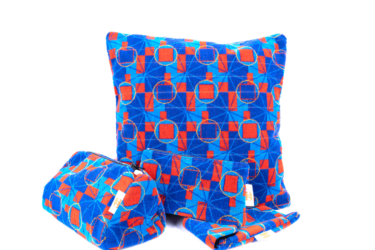London Underground Bakerloo Line Moquette Phone & Glasses Case