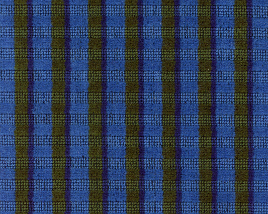 Custom Product using British Rail Bournemouth Blue Moquette Fabric