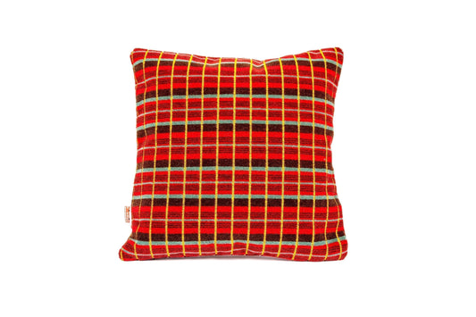 Custom Product using Glasgow Subway (Clockwork Orange) Moquette Fabric