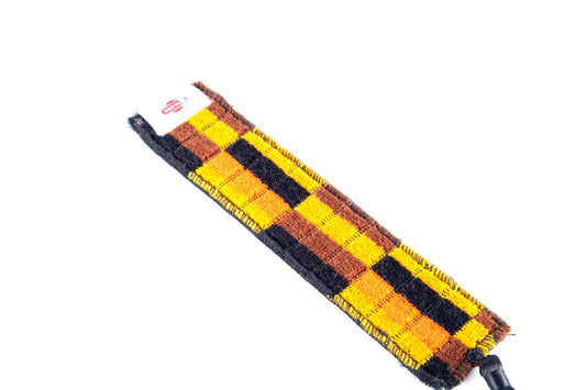 London Underground and London Bus (Misha Black) District Line Moquette Bookmark