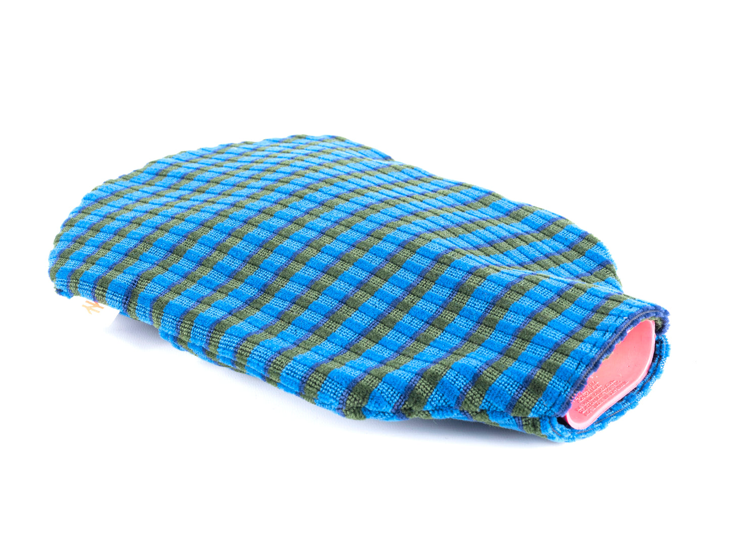 British Rail Bournemouth Blue Moquette Hot Water Bottle Cover